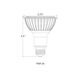 Lumos LED LED PAR Medium 21.50 watt 4000K Light Bulb