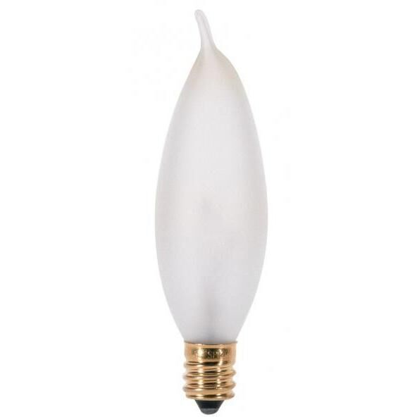 Lumos Incandescent CA8 Candelabra E12 25 watt 120V 2700K Light Bulb