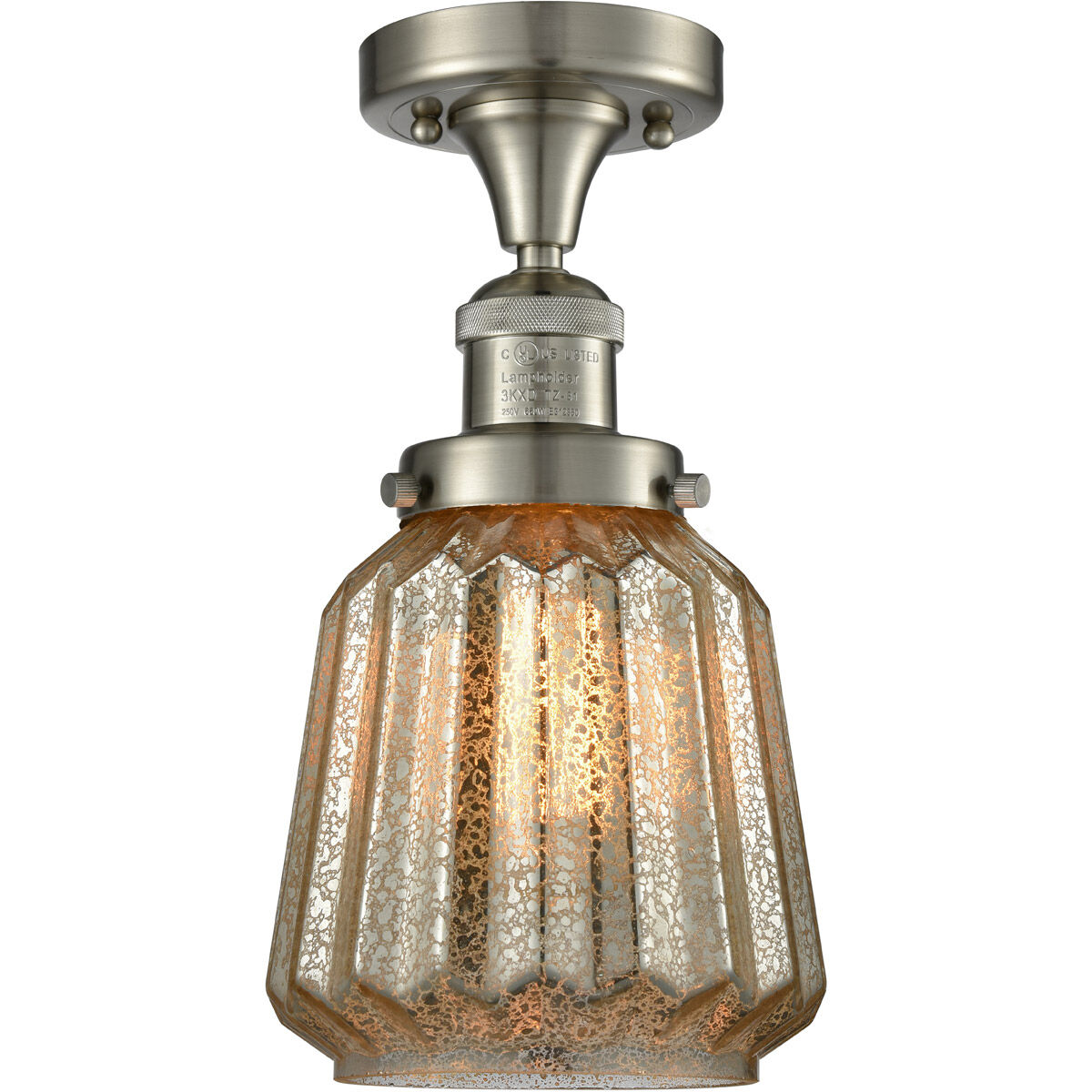 Franklin Restoration Chatham 1 Light 6.25 inch Semi-Flush Mount