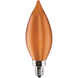 Lumos LED CA11 Candelabra E12 2 watt 120V 2100K Light Bulb