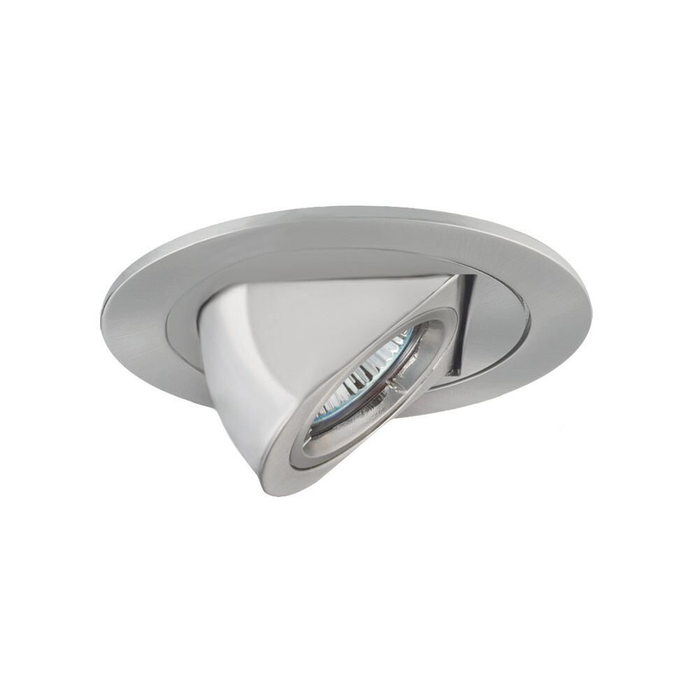 Signature Satin Chrome Recessed Lighting Trim