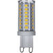 5 Watt G9 Led - Clear - 5000k - T4 Shape - 120 Volt