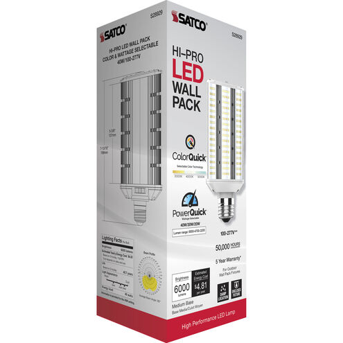 Hi-Pro LED Medium 20.00 watt 3000K HID Replacements