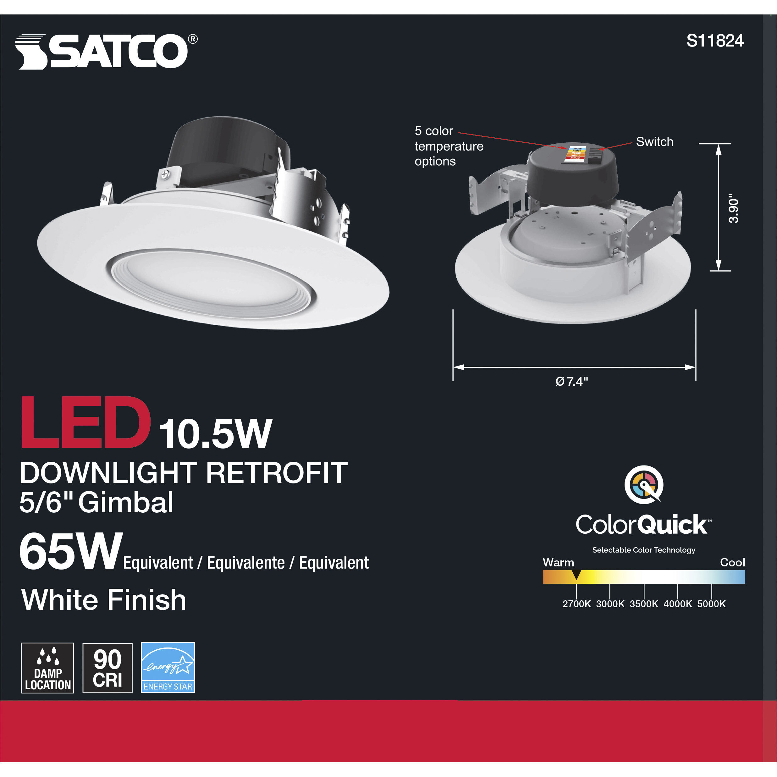 Satco s11824 discount