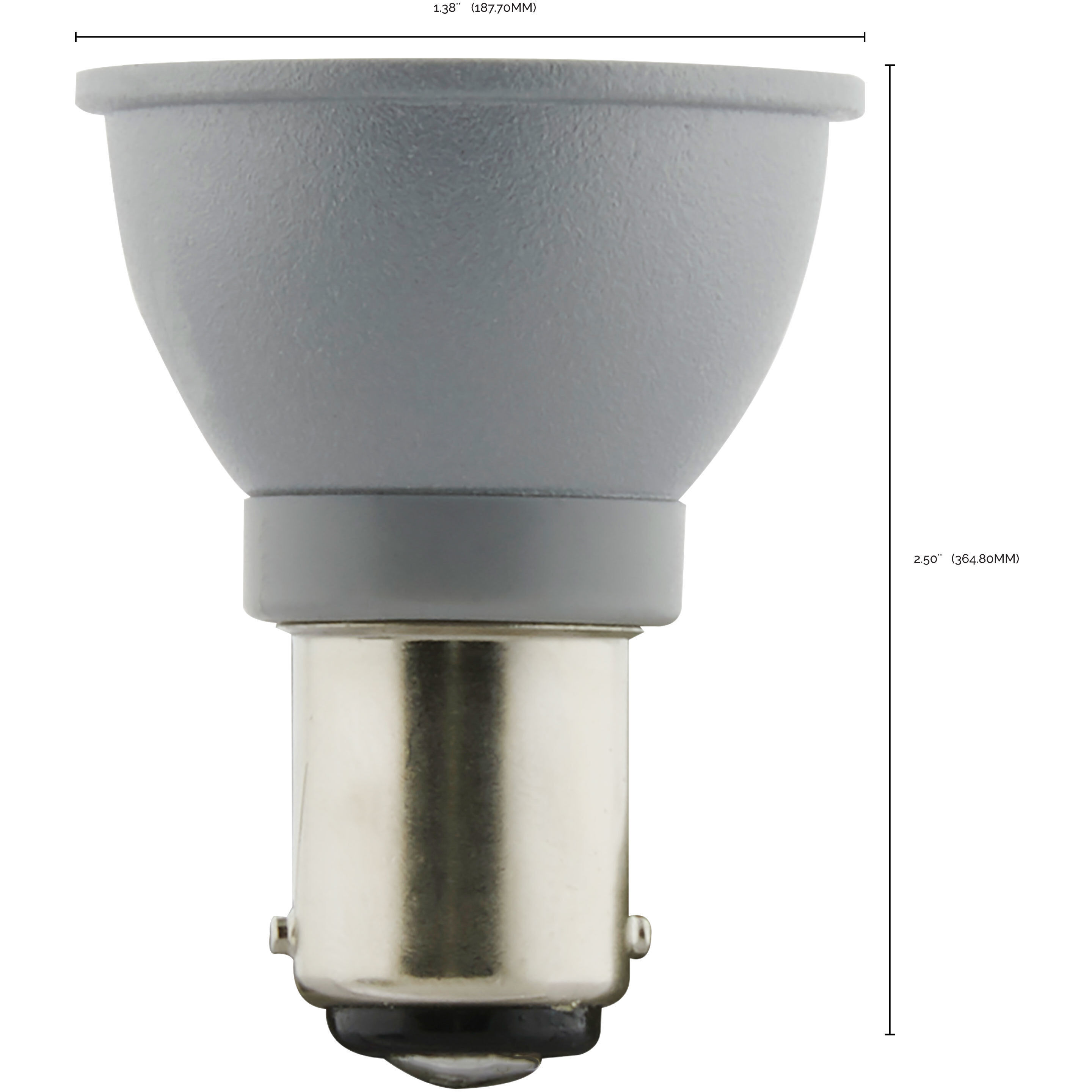Lumos LED ALR12 Bayonet Double Contact 3.00 watt 12 3000K Mini and Pin-Based LED