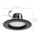 Edgewood LED Module Black Recessed