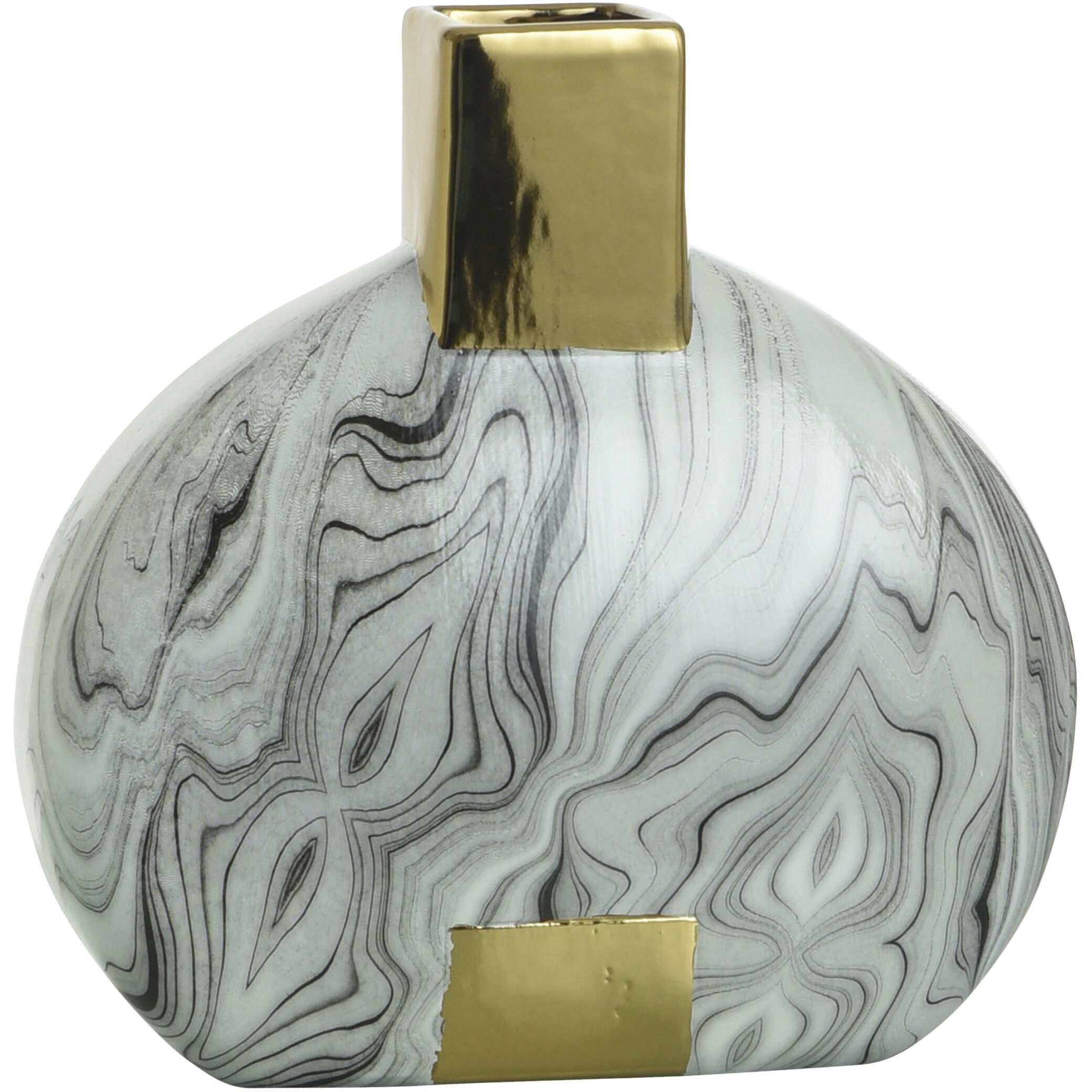 Marbell 10 X 9.75 inch Vase