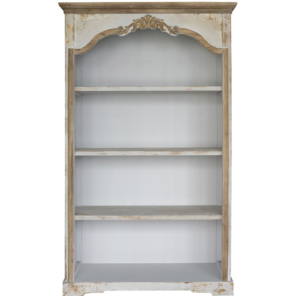 Anita White/Beige Bookshelf