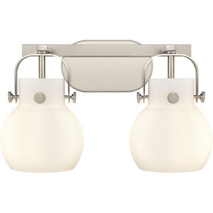 Pilaster II Sphere 2 Light 17.00 inch Bathroom Vanity Light