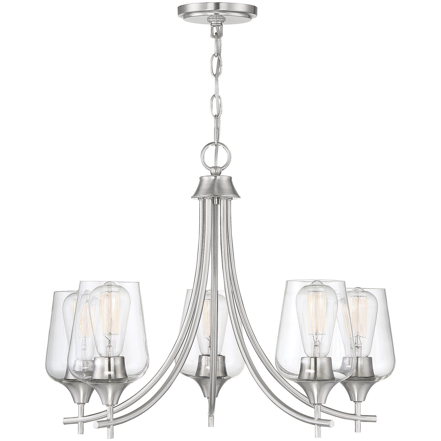 Octave 5 Light 23.00 inch Chandelier