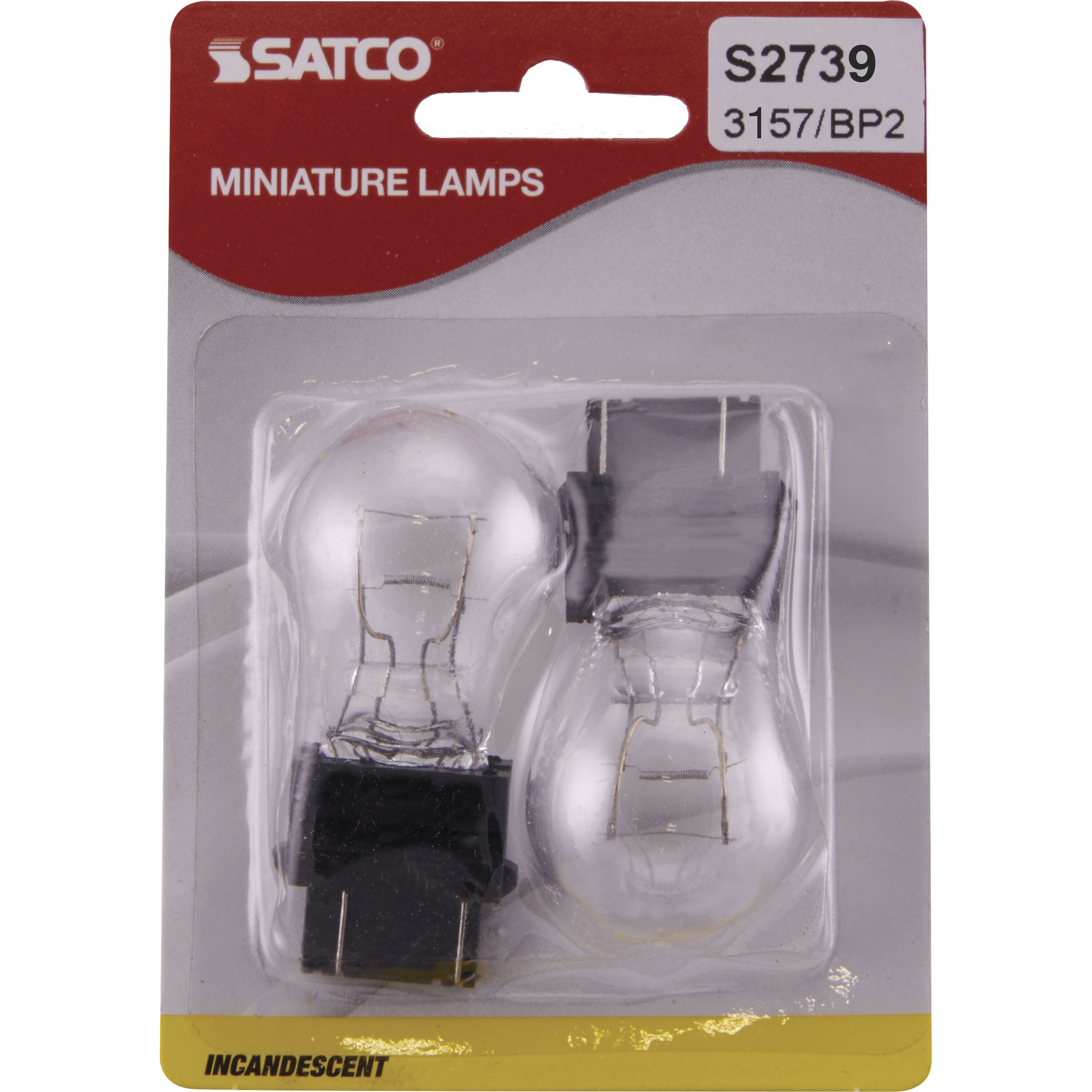 Lumos Incandescent Plastic Wedge 26.88 watt 12.8/14 Miniature, Miniature