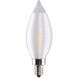 Lumos LED CA11 Candelabra E12 2 watt 120V 2700K Light Bulb