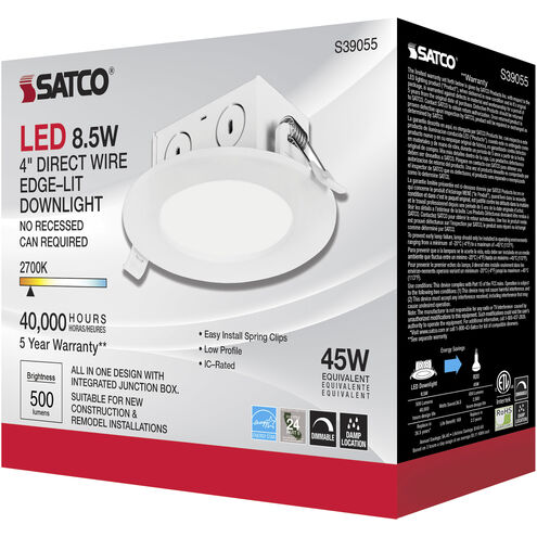 Edgewood LED Module White Recessed