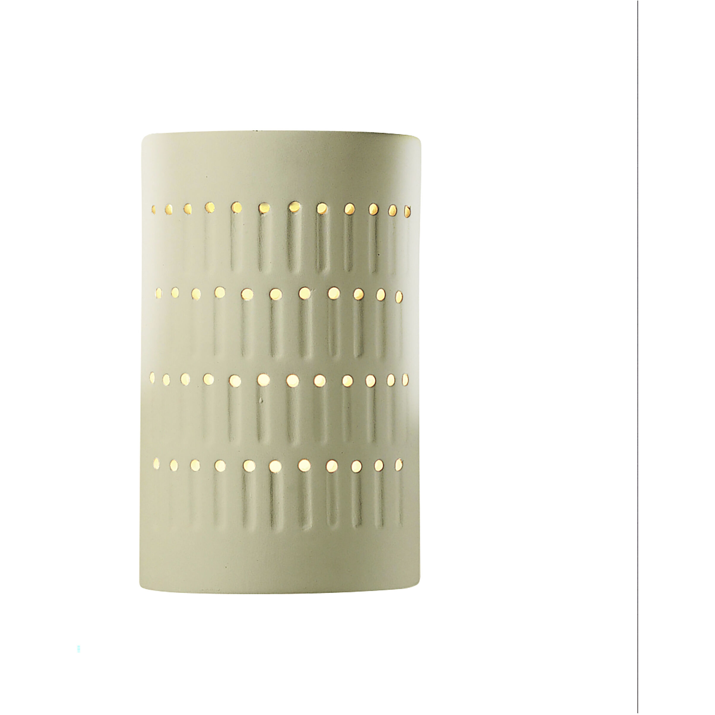 Ambiance LED 5.75 inch Vanilla Gloss Wall Sconce Wall Light