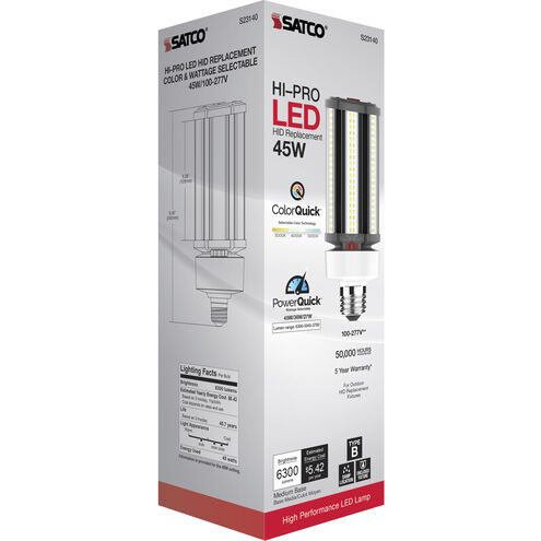 Hi-Pro LED LED 45.00 watt 3000K HID Replacements