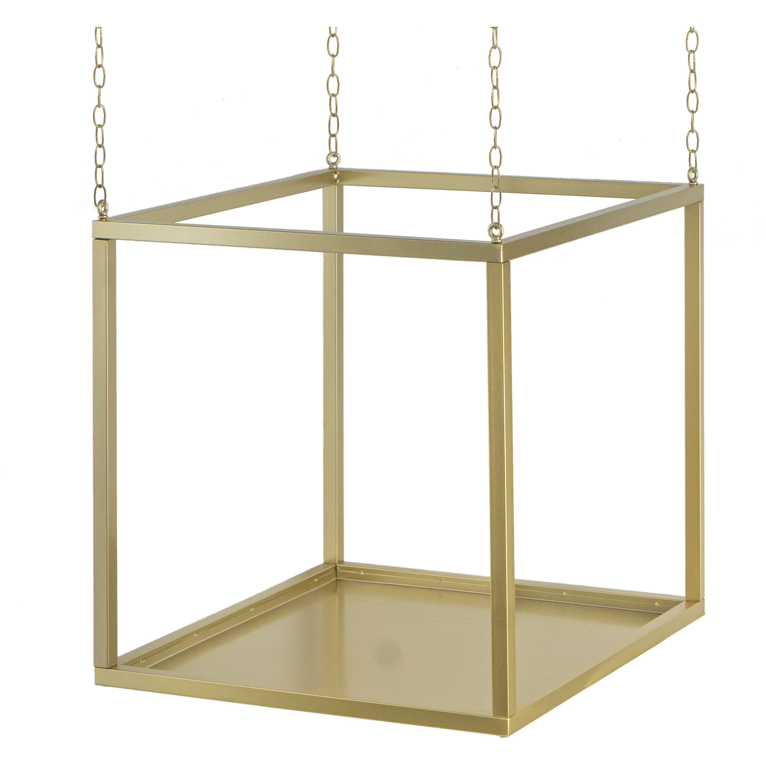 Anita 15.7 inch Gold Shelves