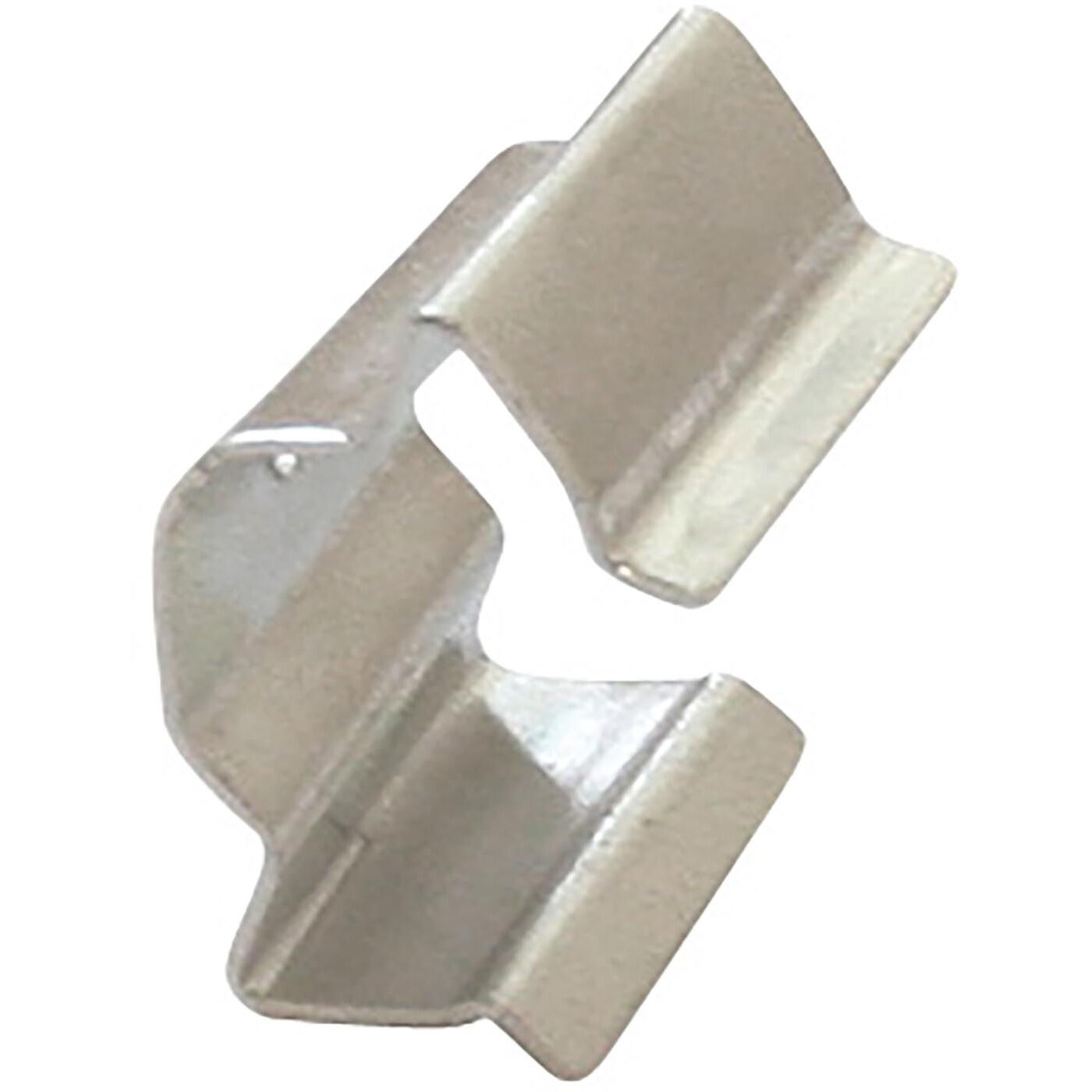 Ltls Series Brushed Steel Angled Mounting Clip