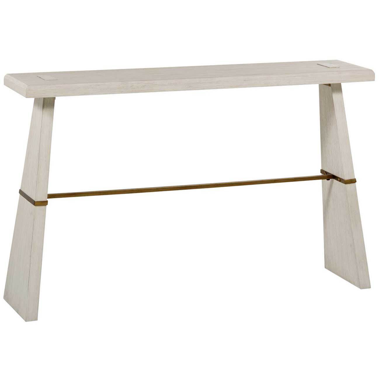 Havana 52 X 12 inch Stained Gold / Distressed Antique White Console Table