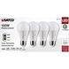Lumos Medium 14.00 watt 3000K Light Bulb, Pack of 4