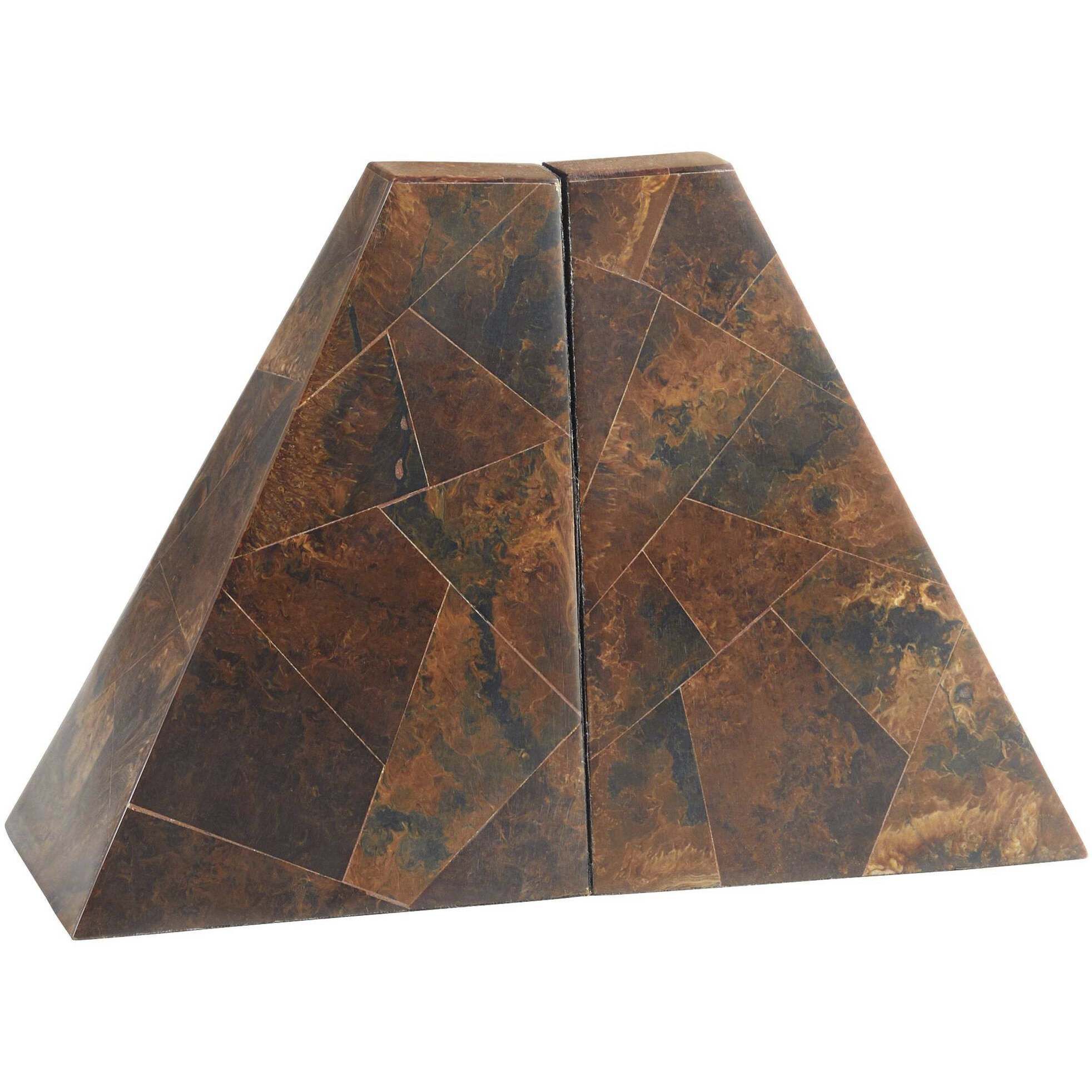 Taurus 6 X 4 inch Brown Bookends