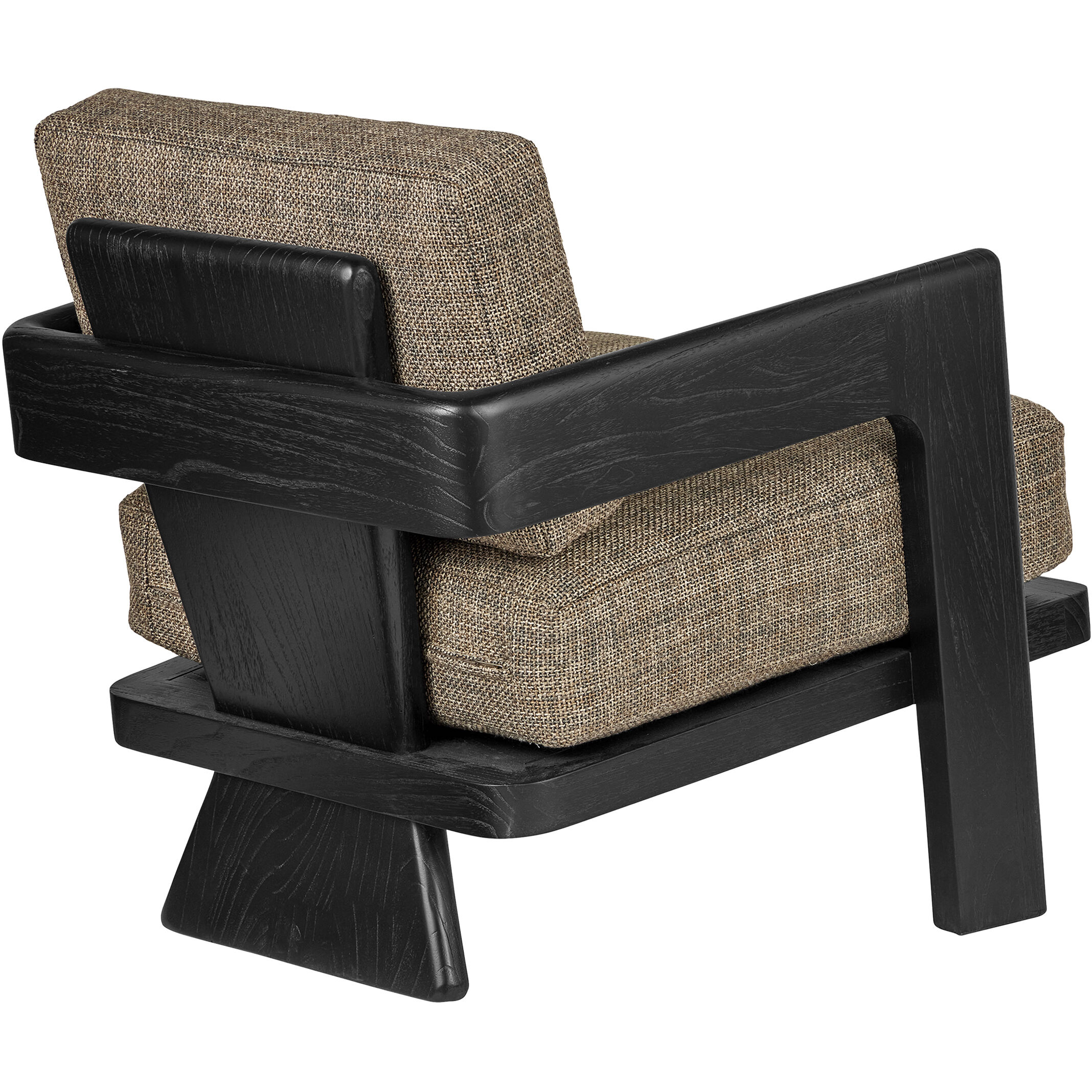 Theo Caviar Black Lounge Chair