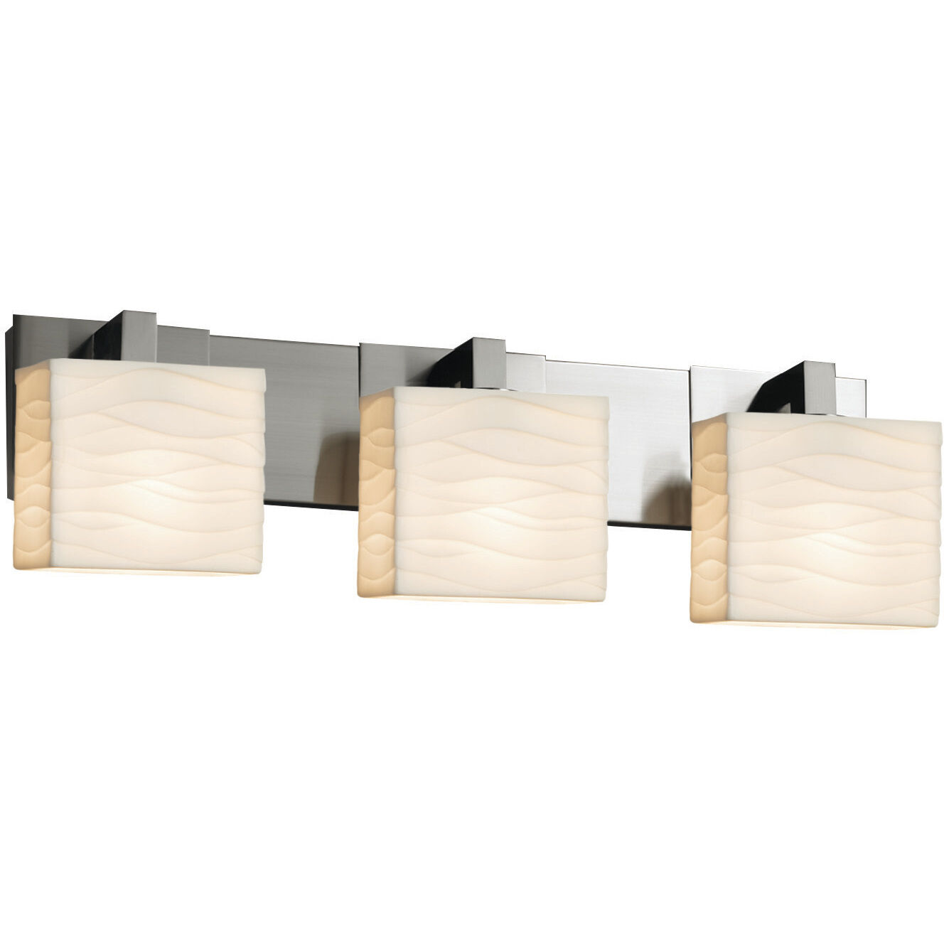 Porcelina 3 Light 27.00 inch Bathroom Vanity Light