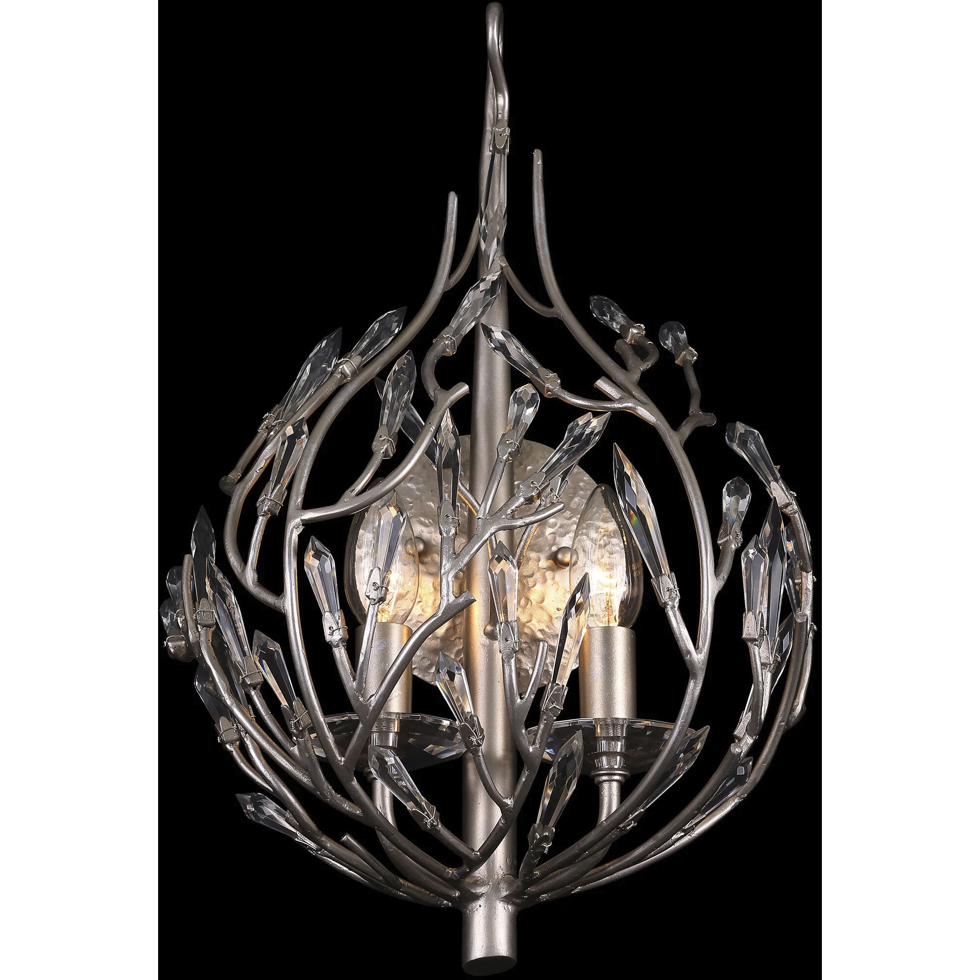 Bask 2 Light 12 inch Gold Dust Wall Sconce Wall Light