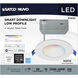Starfish Integrated LED White Recessed
