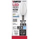 Lumos LED Candelabra Candelabra 4.00 watt 5000K LED Filament