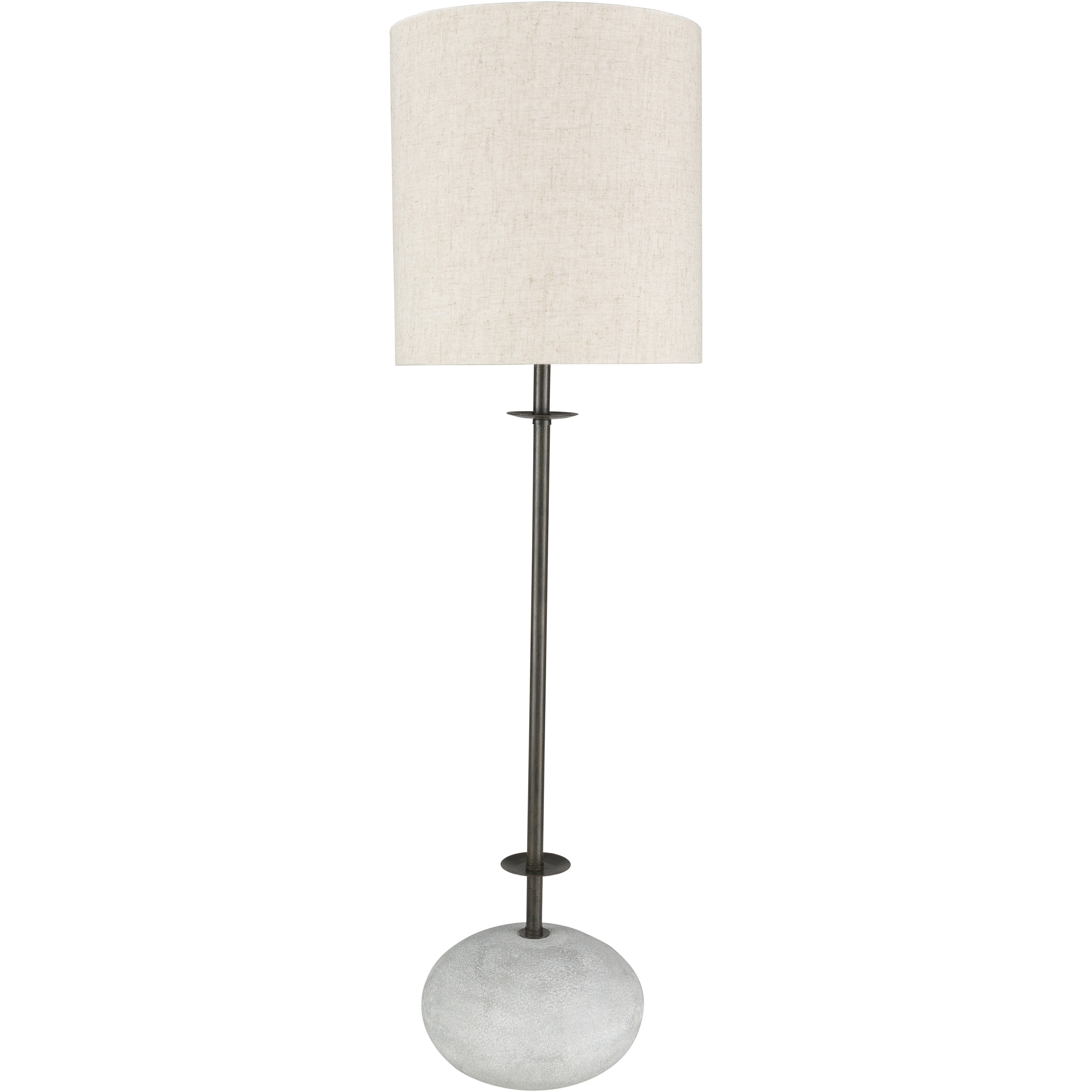 Abilene 32 inch 60 watt Taupe Table Lamp Portable Light