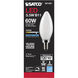 Lumos LED Candelabra Candelabra 5.50 watt 5000K LED Filament