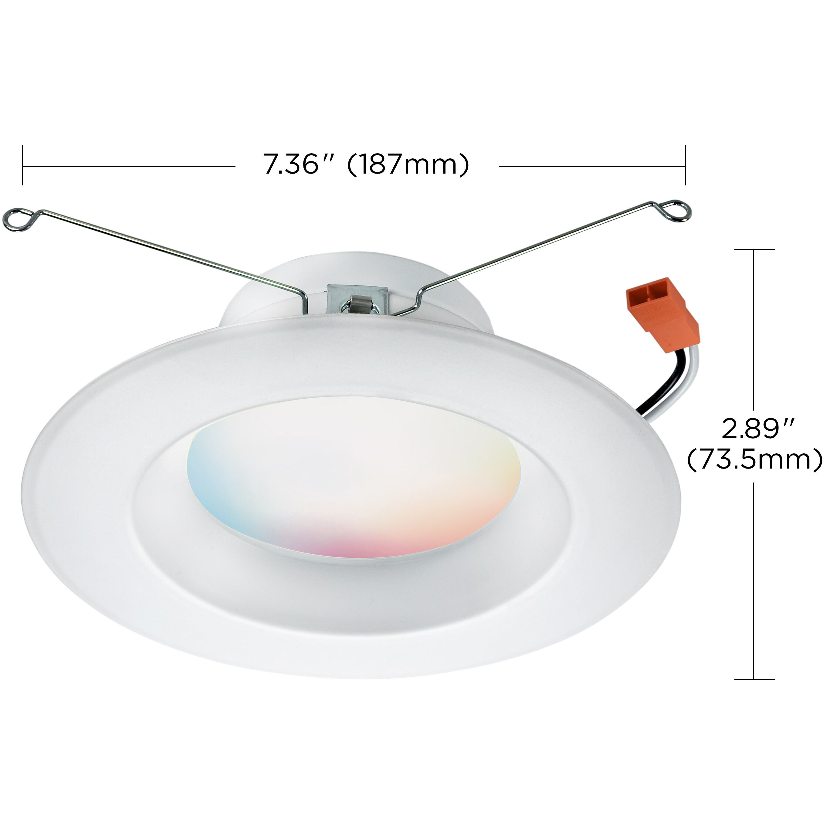 Starfish IOT Retrofits White Recessed Downlight