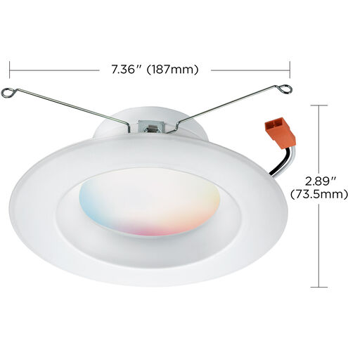 Starfish IOT Retrofits White Recessed Downlight