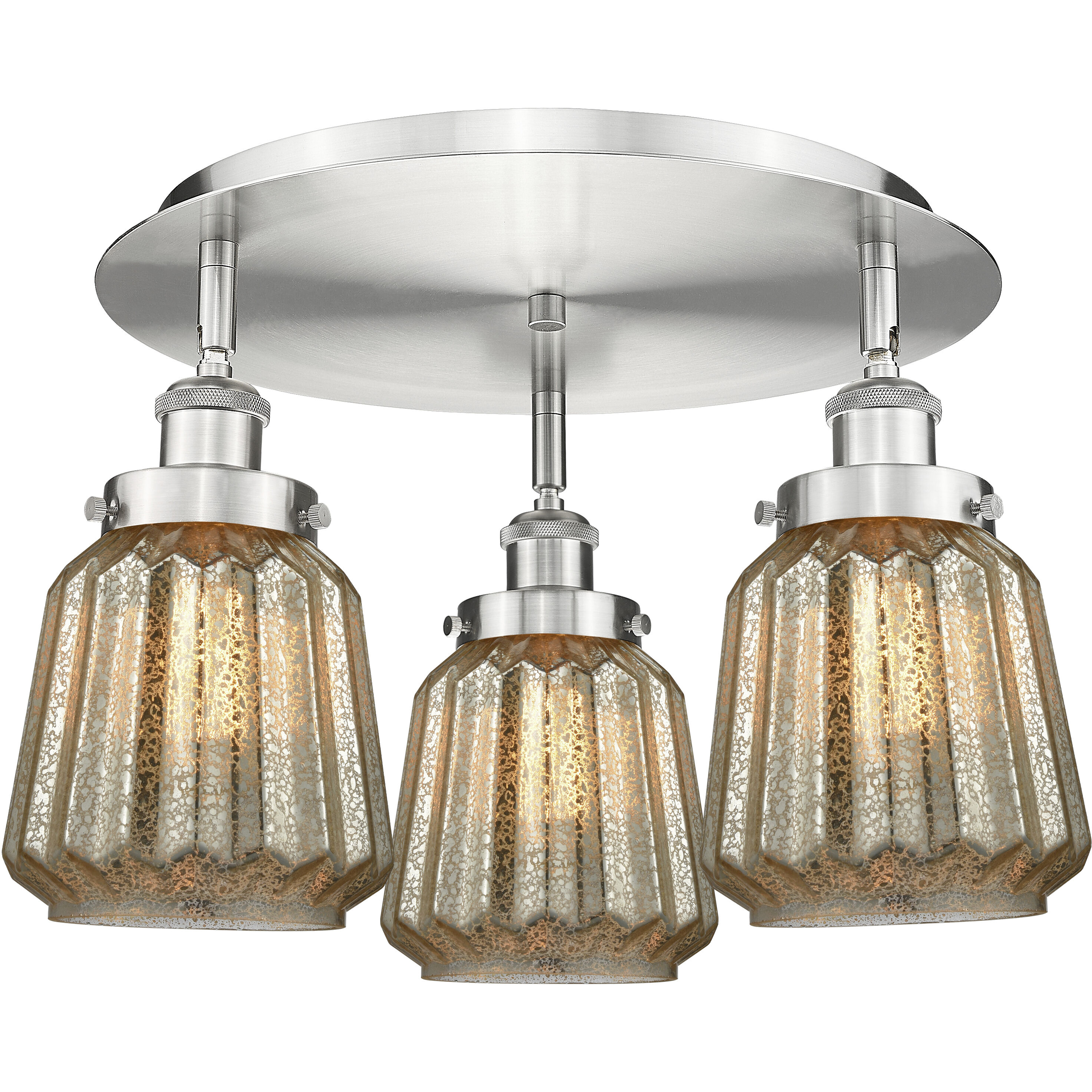 Chatham 3 Light 18.25 inch Flush Mount