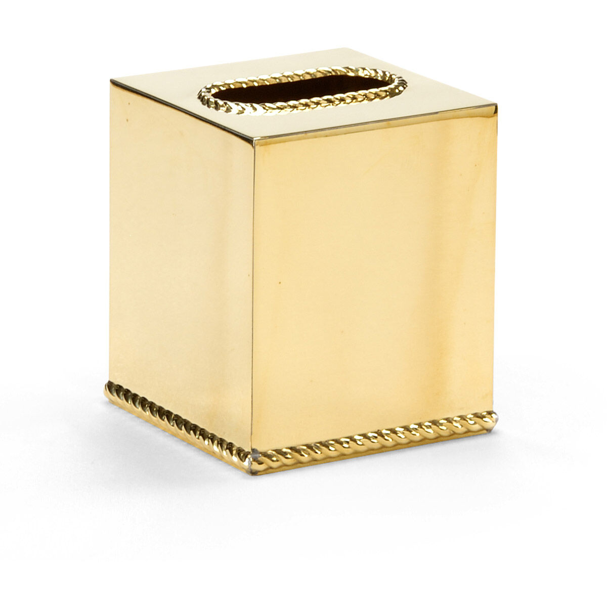 Wildwood 5 inch Polished Decorative Tissue Box