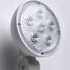 Edgewood LED 14.56 inch White Exit & Emergency Ceiling Light