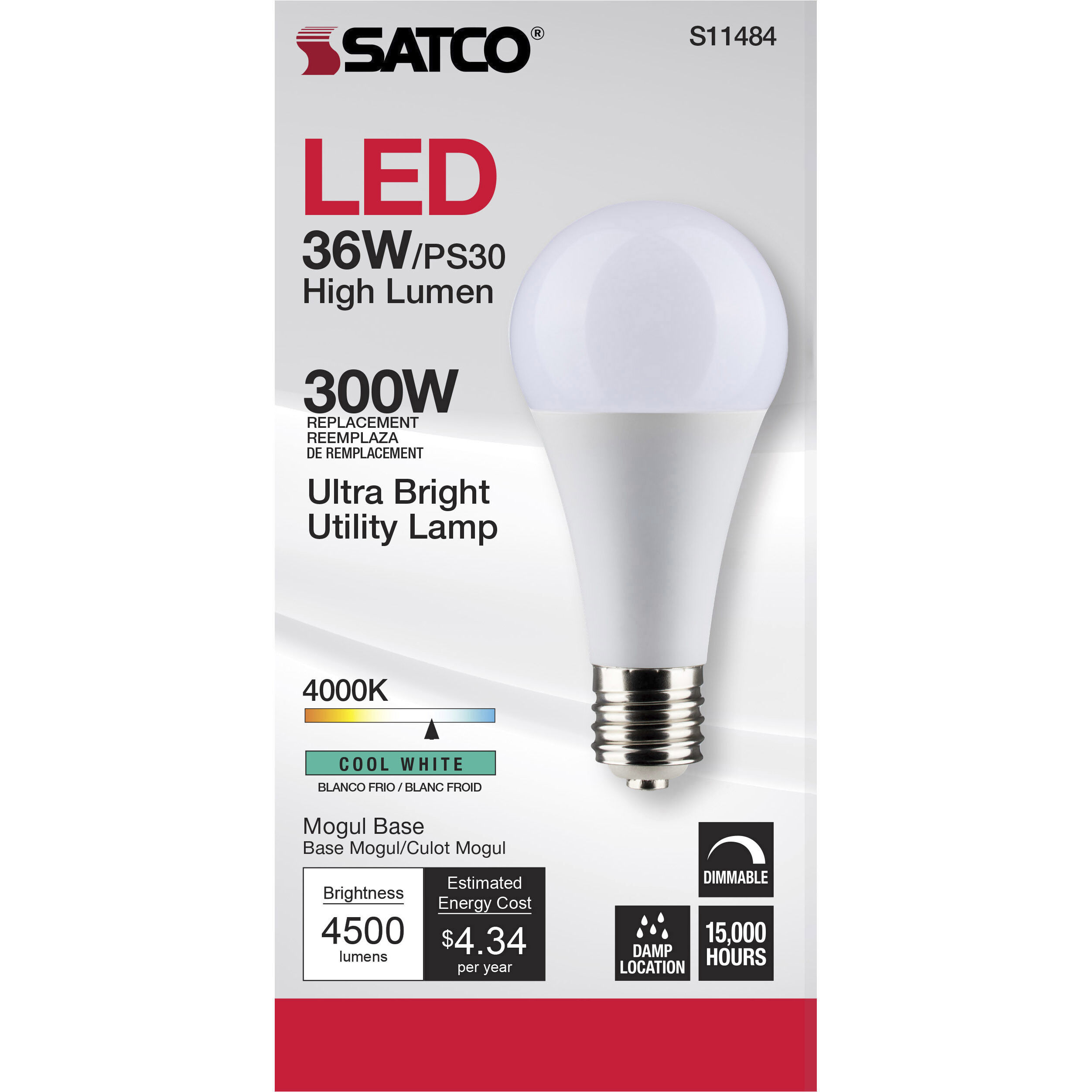 Lumos Mogul 36.00 watt 4000 Utility Lamp