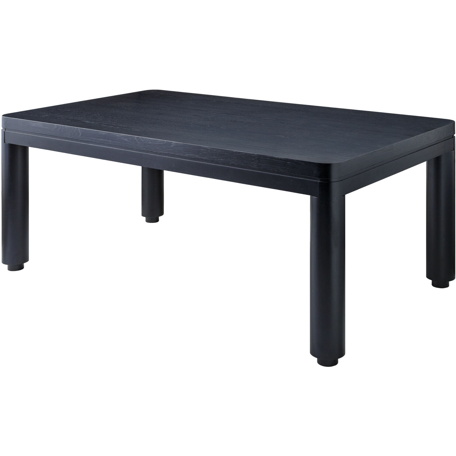 Kisco 72 X 42 inch Black Dining Table