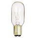 Lumos Incandescent T8 Bayonet Double Contact BA15d 25 watt 130V 2700K Light Bulb