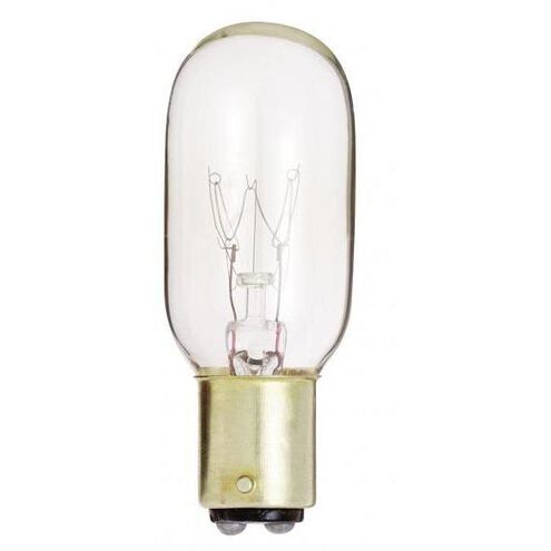 Lumos Incandescent T8 Bayonet Double Contact BA15d 25 watt 130V 2700K Light Bulb