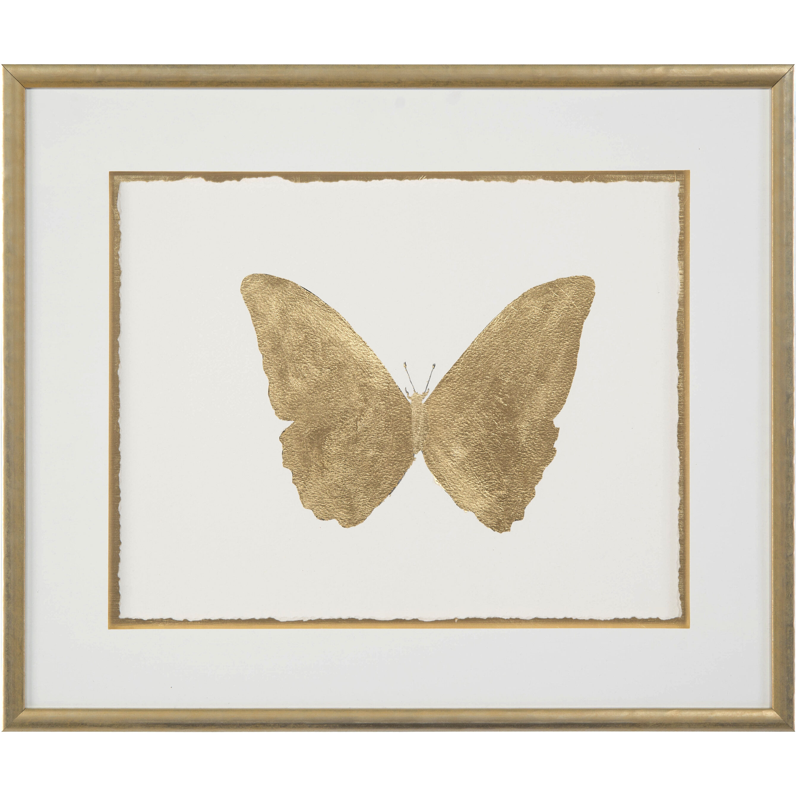 Shimmering Butterfly Wall Art