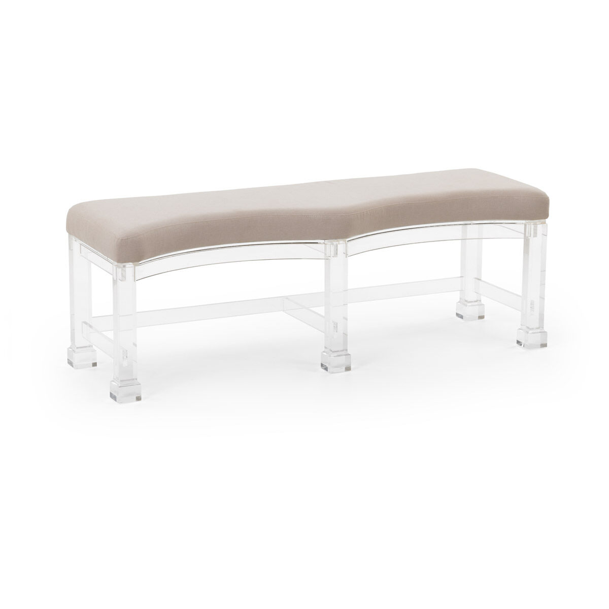 Chelsea House Clear/Acrylic Bench