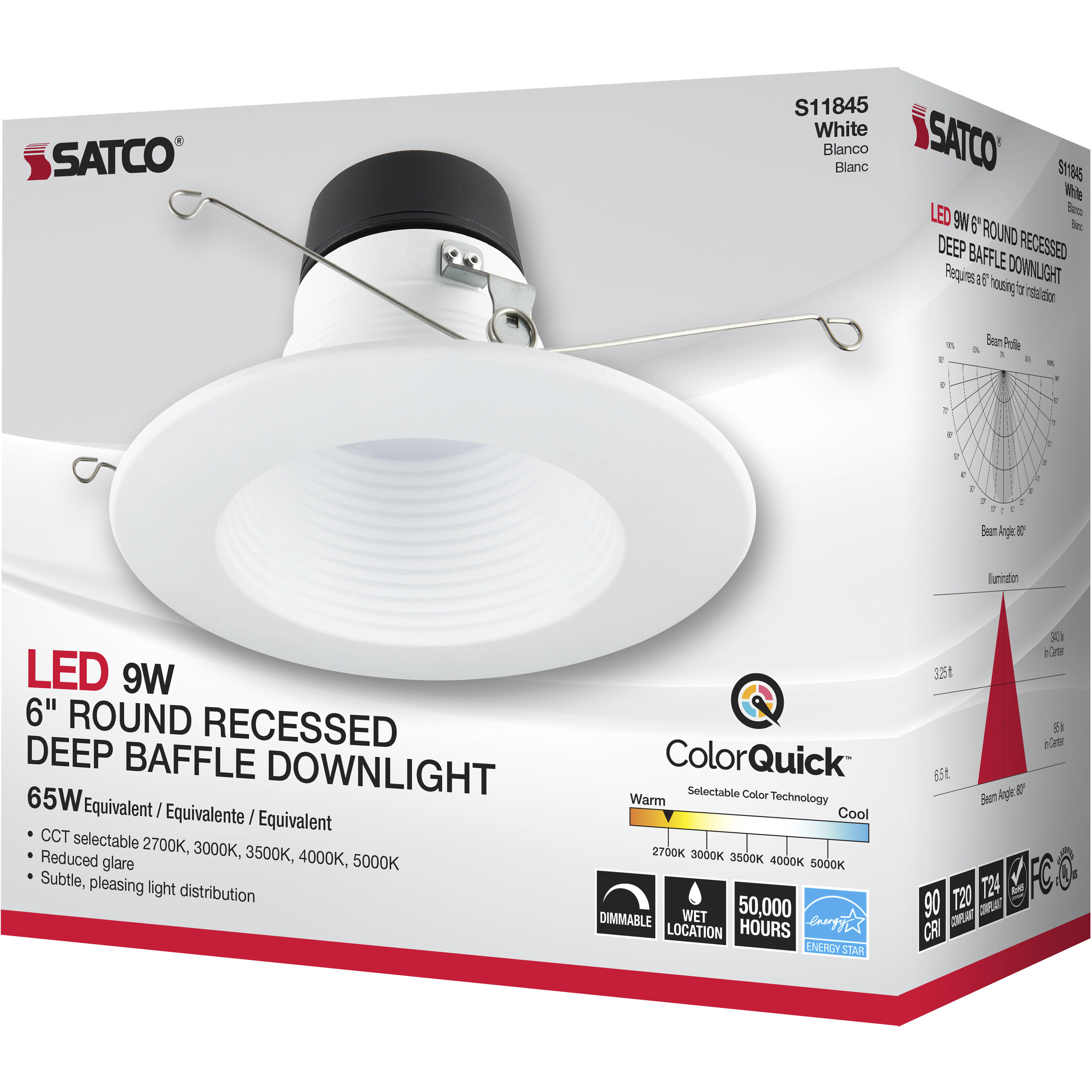 Edgewood Integrated White Recessed