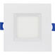 Starfish Intergrated LED White Direct Wire Recessed