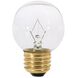 Lumos Incandescent G16 1/2 Medium E26 25 watt 120V 2700K Light Bulb