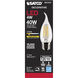 Lumos LED Medium Medium 4.00 watt 2700K LED Filament