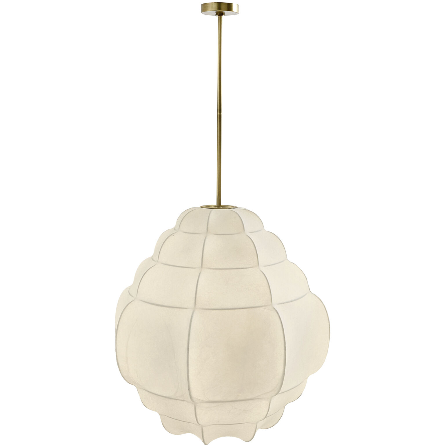 Yahara 35 inch Faux Vellum Pendant Ceiling Light
