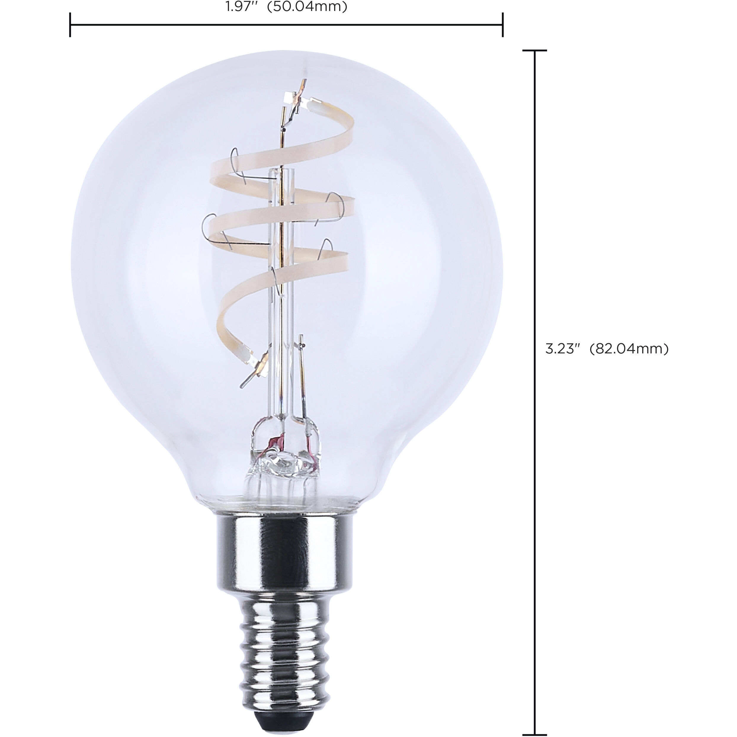 Reminiscent E12 LED Filament
