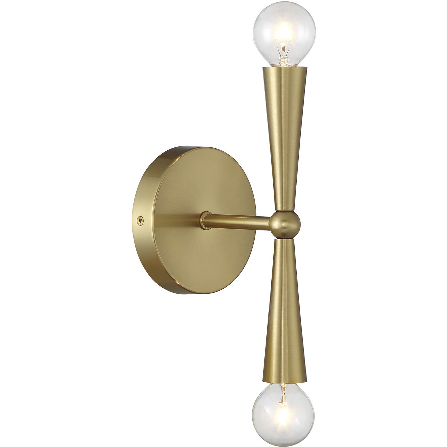 Contemporary 2 Light 4.75 inch Wall Sconce