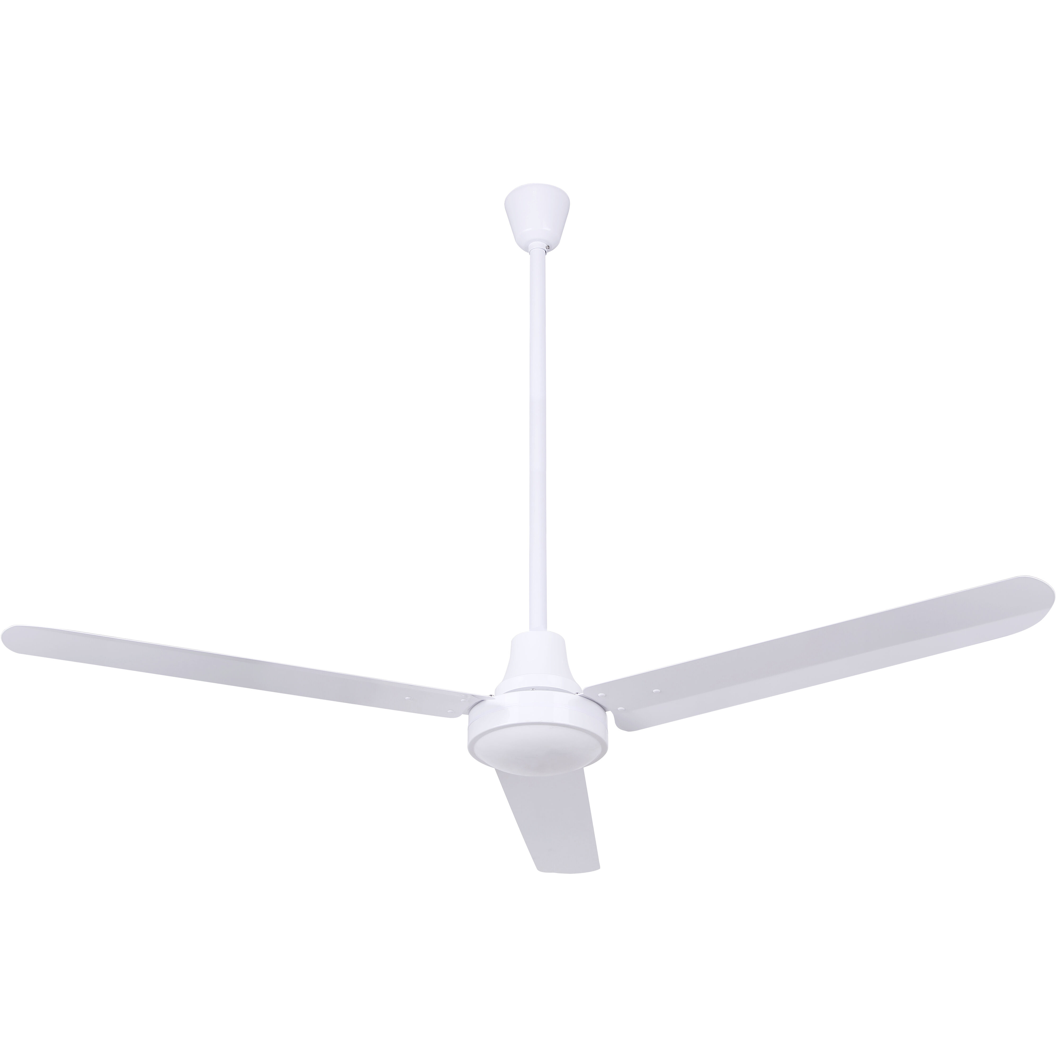 DC 56 inch White Industrial Ceiling Fan